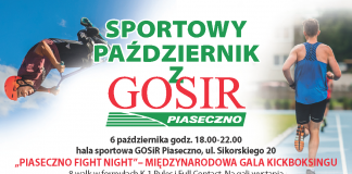 Sportowy październik z GOSiR Piaseczno