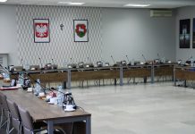 Sala konferencyjna Sesja Rady Miejskiej w Piasecznie