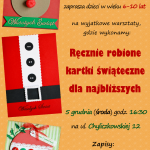 Warsztaty - ręcznie robione kartki świąteczne
