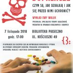 Nowe narkotyki tzw. DOPALACZE. Czym są, jak działają i jak się przed nimi uchronić?