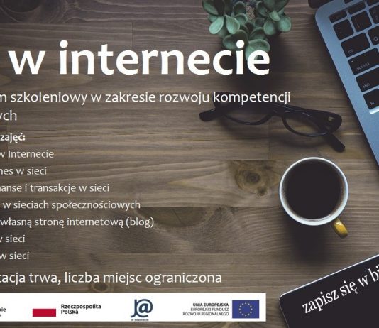 plakat projektu "Ja w internecie"