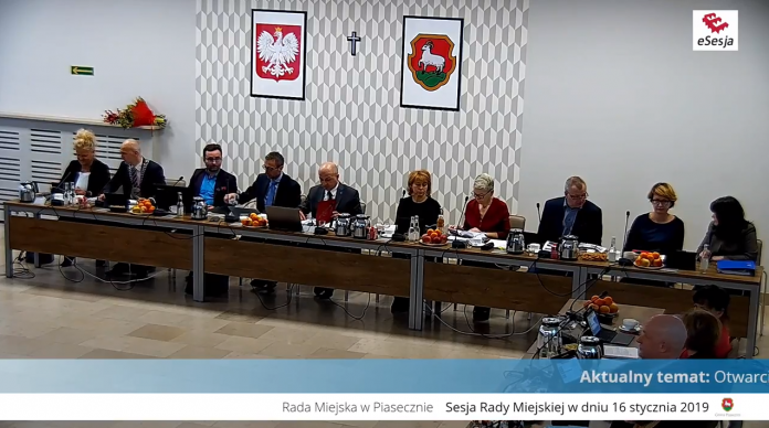 IV sesja Rady Miejskiej w Piasecznie