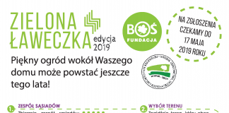 Konkurs Zielona Ławeczka 2019