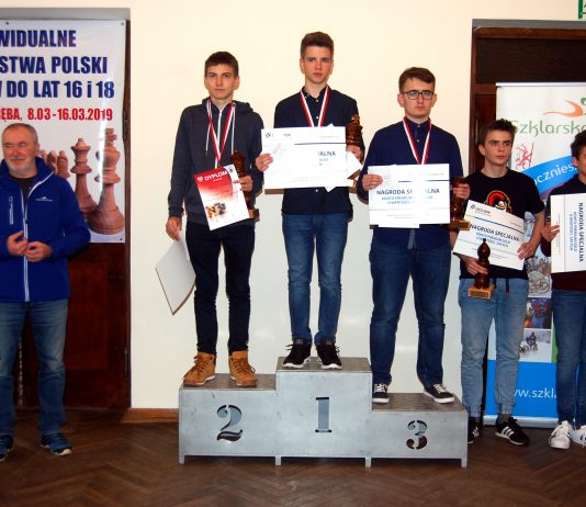 Sukcesy szachistów na Mistrzostwach Polski Juniorów