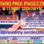 tenis stołowy - Grand Prix Piaseczna
