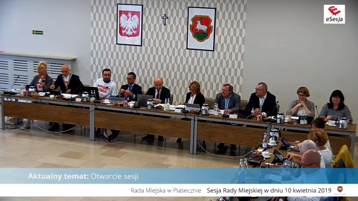 VIII sesja Rady Miejskiej w Piasecznie
