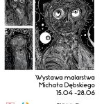 Wystawa grafik Michała Dębskiego w bibliotece