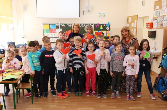 z wizytą w świetlicy