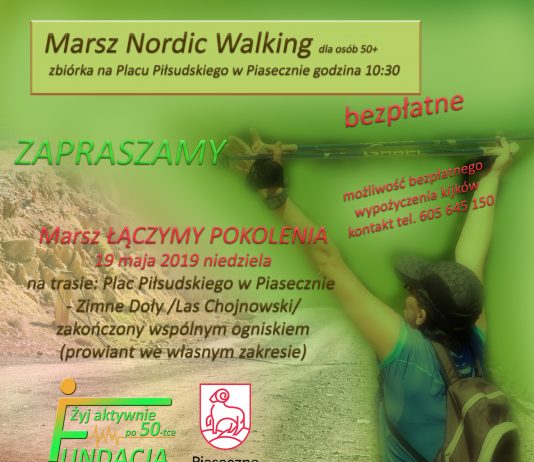 Marsz plakat Nordic