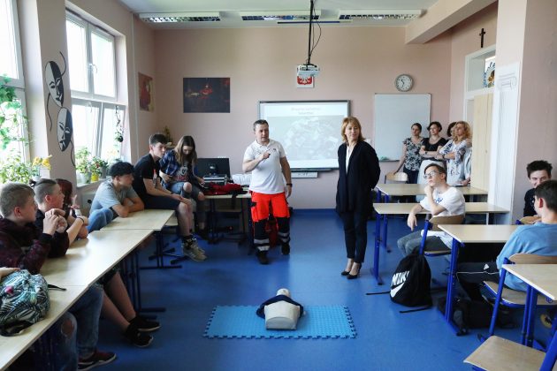 Szkolenie w Szkole Podstawowej w Jazgarzewie