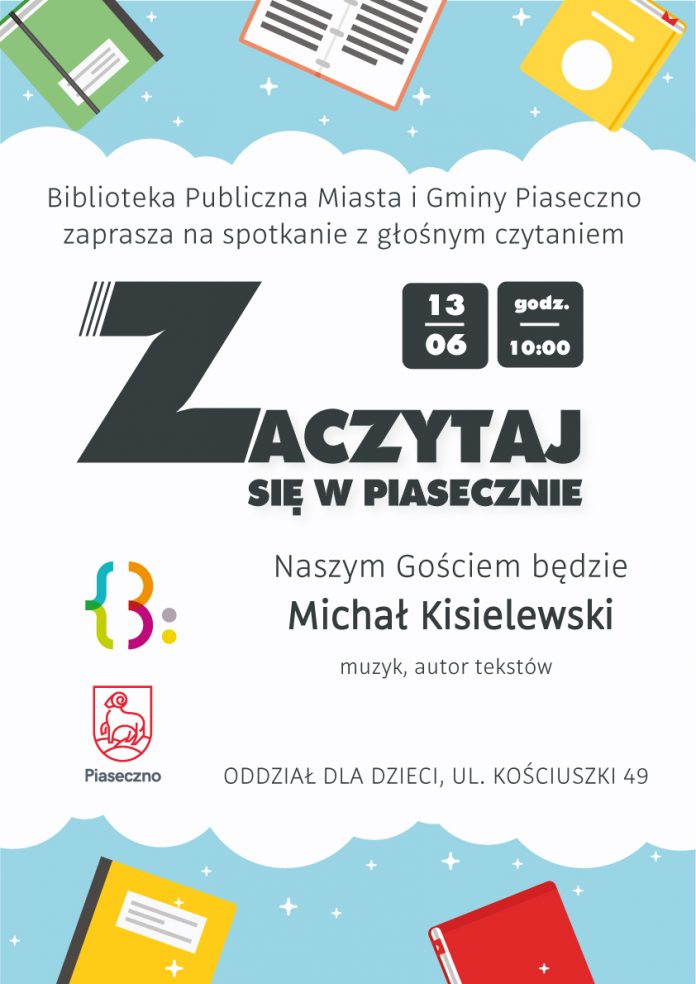 Zaczytaj się w Piasecznie – Michał Kisielewski