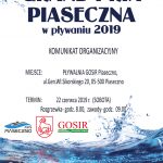 Grand Prix Piaseczna w pływaniu edycja 2019