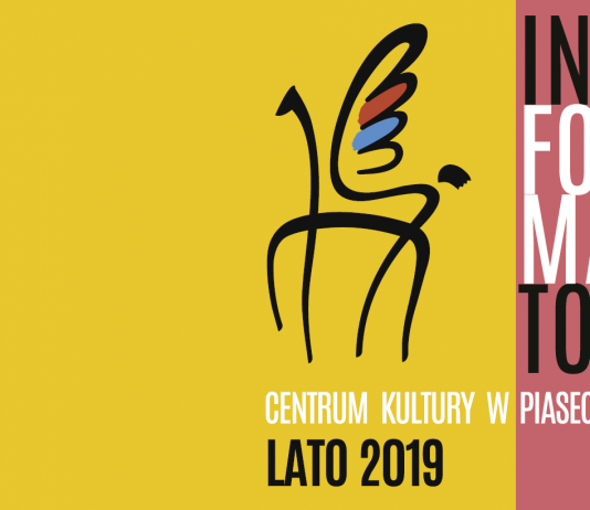 Lato 2019 - informator wydarzeń kulturalnych Centrum Kultury