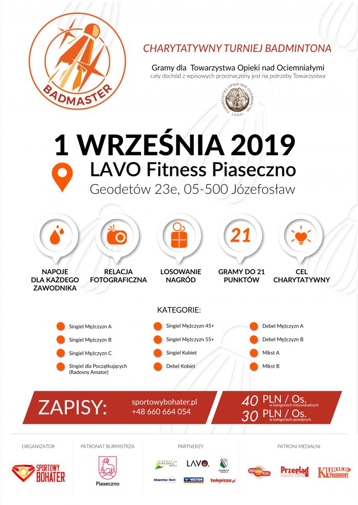 Badmaster Piaseczno 2019