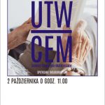 Inauguracja Uniwersytetu Trzeciego Wieku UTW w sezonie 2019/2020