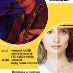 Koncert Kuby Sienkiewicza w Bibliotece Głównej w CEM Piaseczno