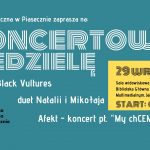 Koncert rockowy w CEM Piaseczno – Black Vultures, Natalia i Mikołaj, Afekt