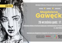 Spotkanie i wystawa Magdy Gawęckiej w CEM Piaseczno