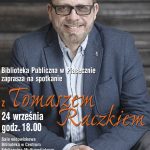 Spotkanie z Tomaszem Raczkiem w Bibliotece Głównej w CEM Piaseczno