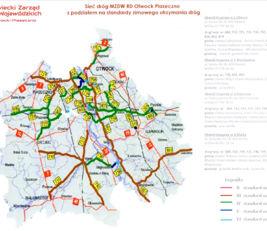 Zimowe utrzymanie dróg wojewódzkich w sezonie 2019/2020