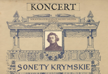 Koncert "Sonety krymskie - śladami Adama Mickiewicza"