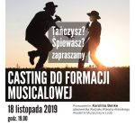 Casting do Formacji Musicalowej w Przystanku Kultura