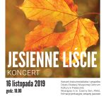 Jesienne Liście koncert koncert instrumentalistów i zespołów z Piaseczna