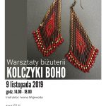 Kolczyki Boho warsztaty biżuterii w Woli Gołkowskiej