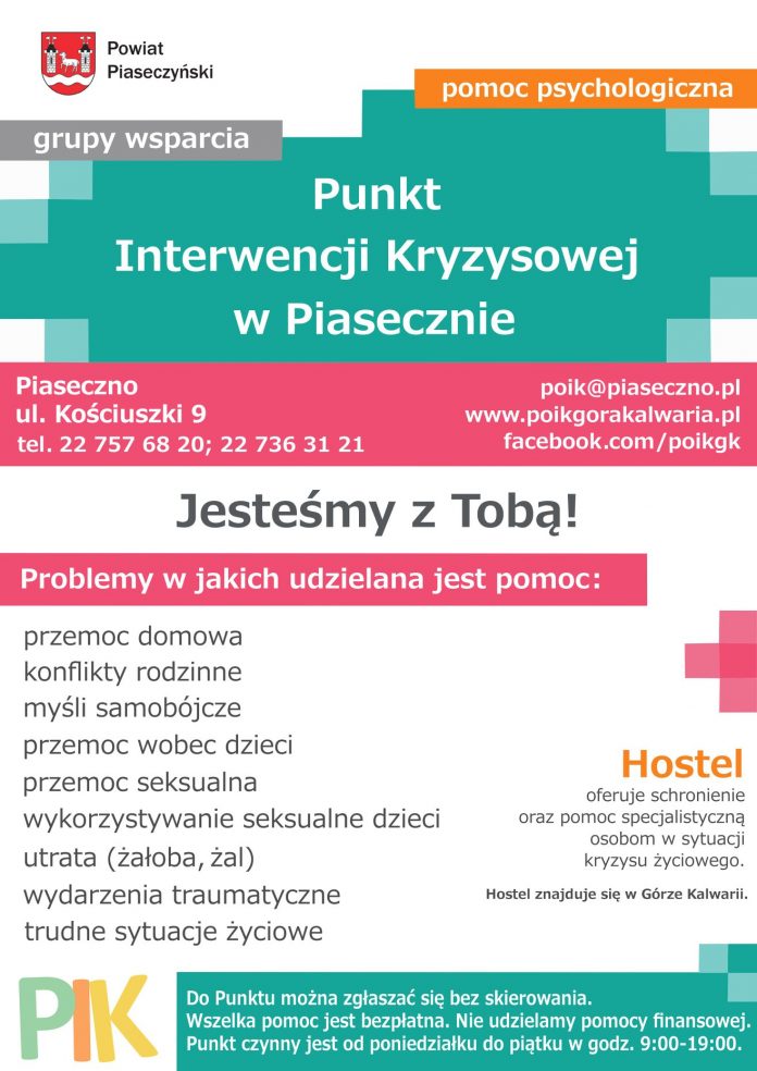 Punkt Interwencji Kryzysowej w Piasecznie