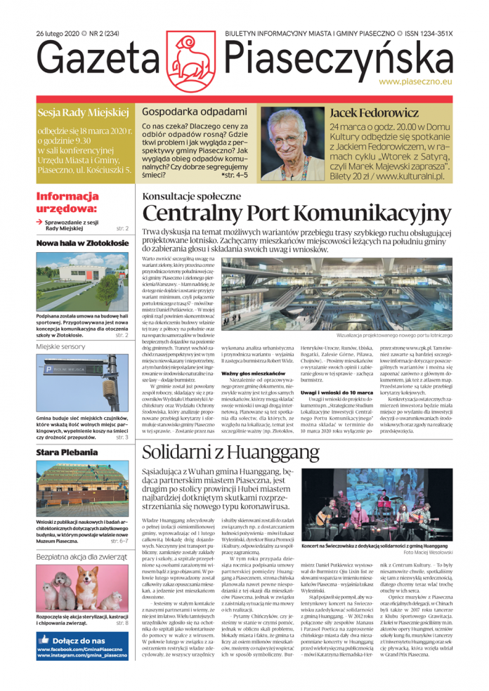 Gazeta Piaseczyńska nr 2/2020