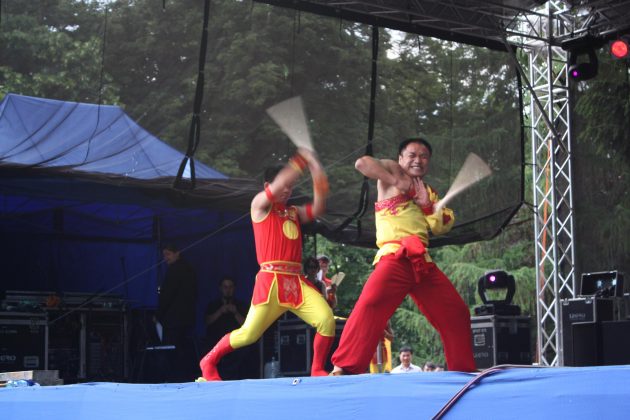 Szkoła Kung-Fu z Huanggang na pokazach w Piasecznie 2011
