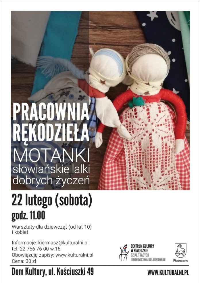 Motanki słowiańskie lalki dobrych życzeń - Pracownia Rękodzieła