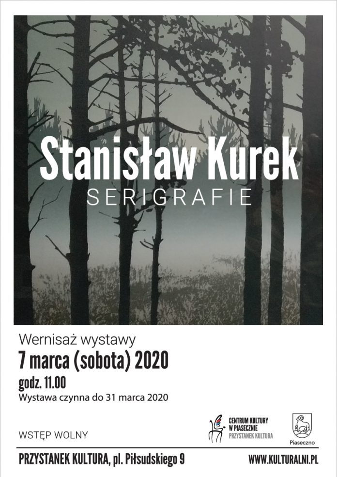 Serigrafie Stanisław Kurek - wernisaż wystawy w Przystanku Kultura