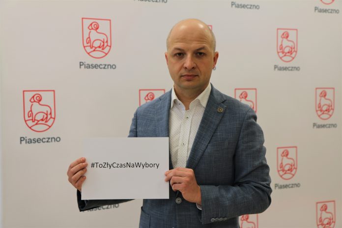 #ToZłyCzasNaWybory – apel Burmistrza ws. przesunięcia daty wyborów To Zły Czas na Wybory