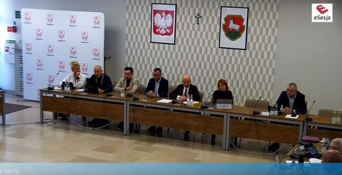 Rada Miejska wyraziła sprzeciw wobec proponowanych tras przebiegu Obwodnicy Aglomeracji Warszawskiej Sesja Rady Miejskiej w Piasecznie