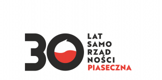 30 lecie samorządności Piaseczna - logo