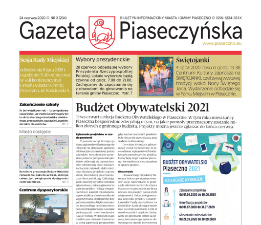 Gazeta Piaseczyńska nr 3/2020