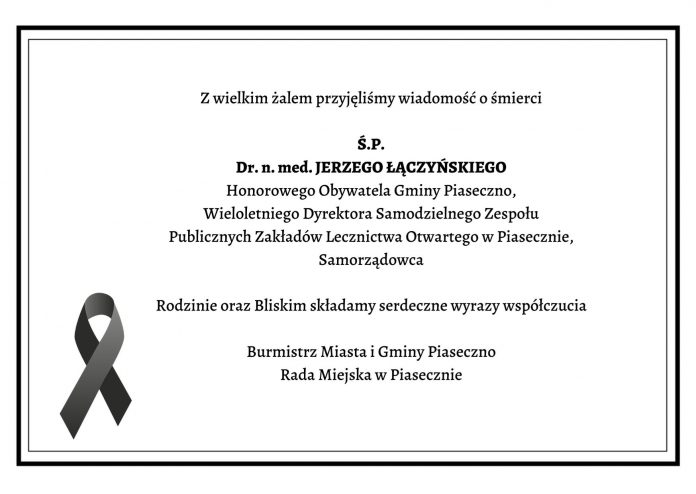 klepsydra - ostatnie pożegnanie doktora Jerzego Łączyńskiego