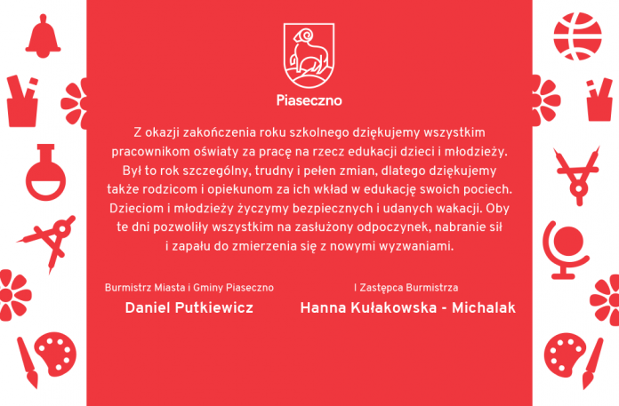 Udanych i bezpiecznych wakacji życzenia na koniec roku szkolnego