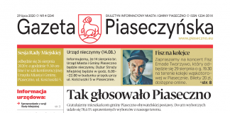 Gazeta Piaseczyńska nr 4/2020