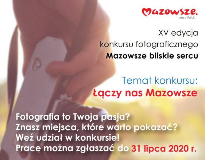XV edycja konkursu fotograficznego Mazowsze bliskie sercu - plakat
