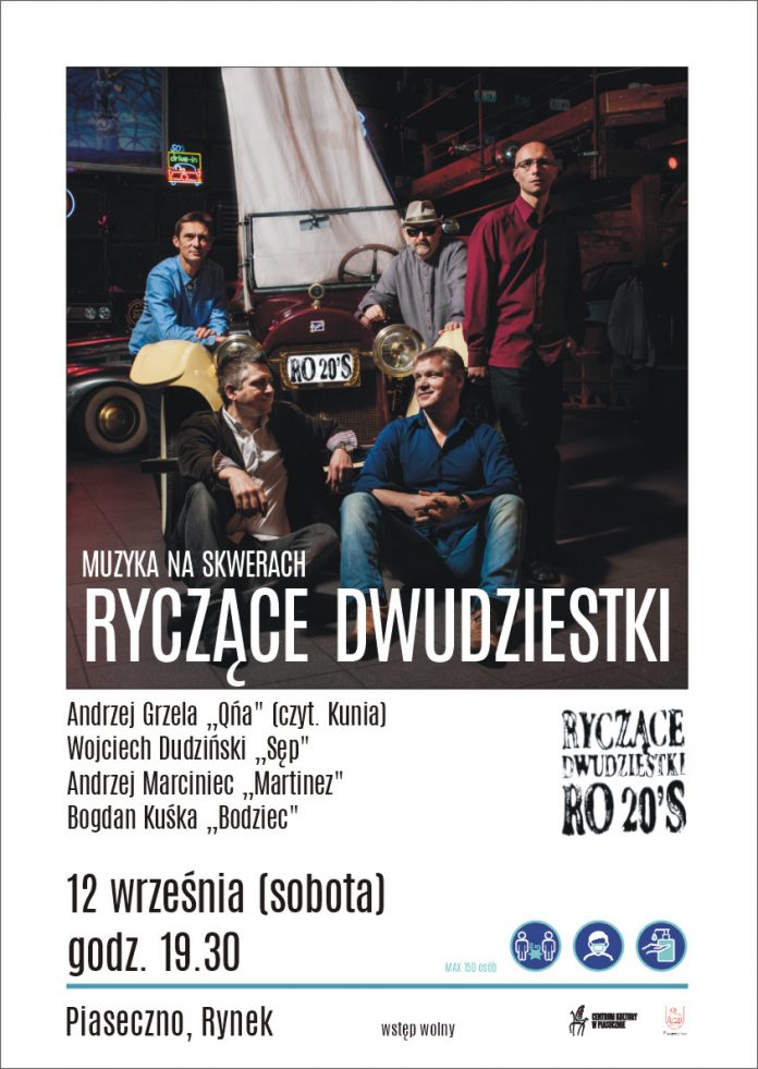 Ryczące Dwudziestki - Muzyka na Skwerach w Piasecznie