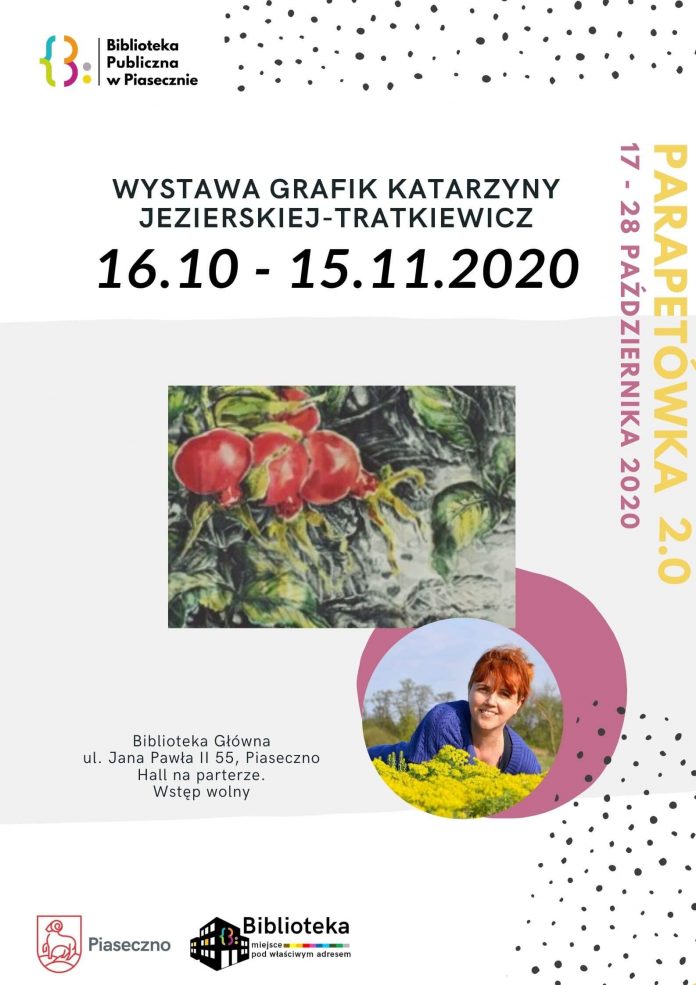 Parapetówka 2.0 – Wystawa grafik Katarzyny Jezierskiej-Tratkiewicz