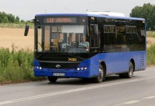 Ilustracja. Autobus linii L32