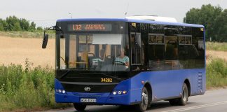 Ilustracja. Autobus L32