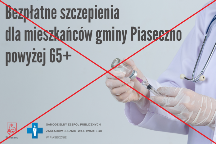 Brak szczepionek przeciw grypie dla mieszkańców gminy Piaseczno 65+ Ilustracja. Brak szczepionek przeciw grypie dla mieszkańców 65+