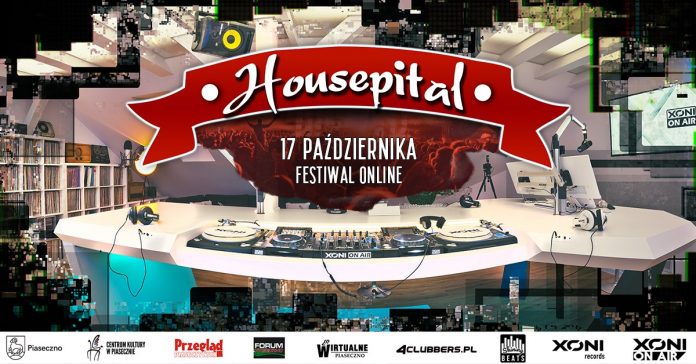 Ilustracja. Housepital Festival 2020 / Edycja Online Live Facebook