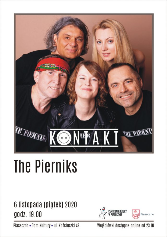Plakat wydarzenia Kontakt koncert zespołu The Pierniks