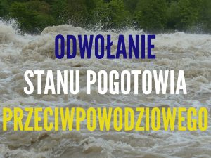 Ilustracja. Odwołanie pogotowia przeciwpowodziowego na terenie gminy Piaseczno