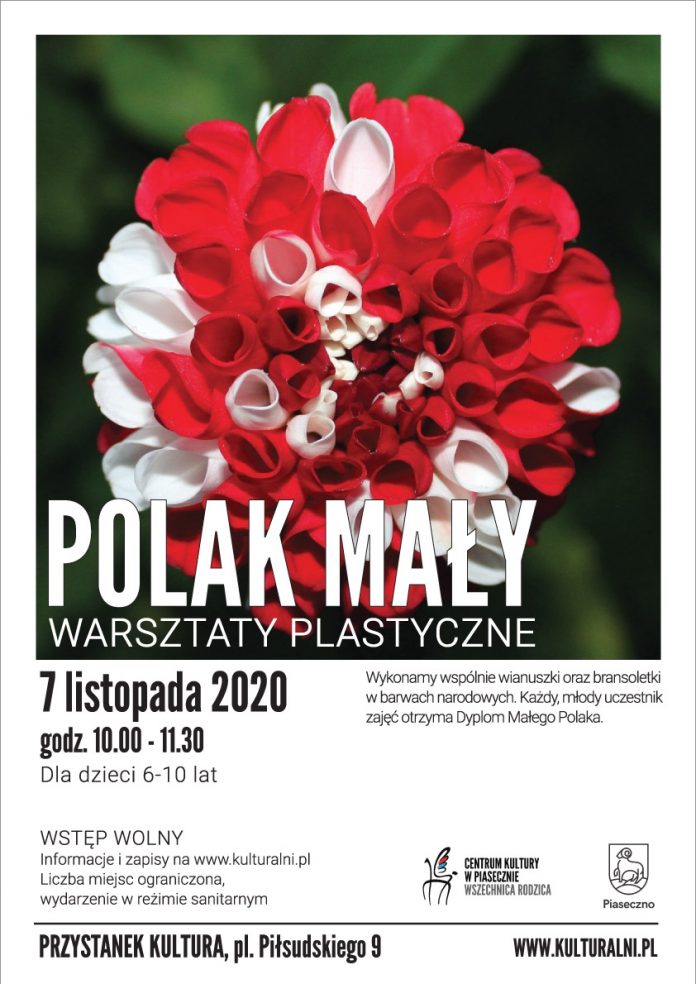Plakat wydarzenia Polak Mały - warsztaty plastyczne Wszechnica Rodzica